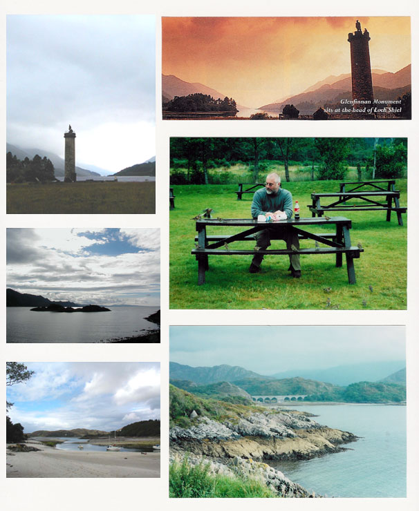 Glenfinnan Monument on the Road to Mallaig