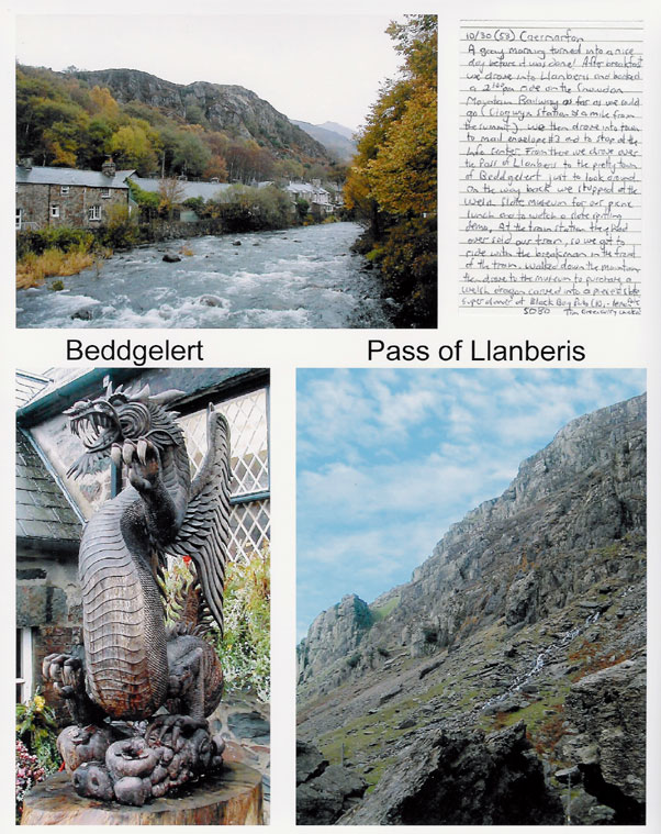 Llanberis Pass and Beddgelert