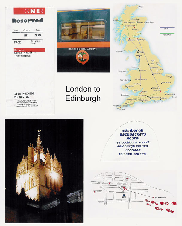 London to Edinburgh