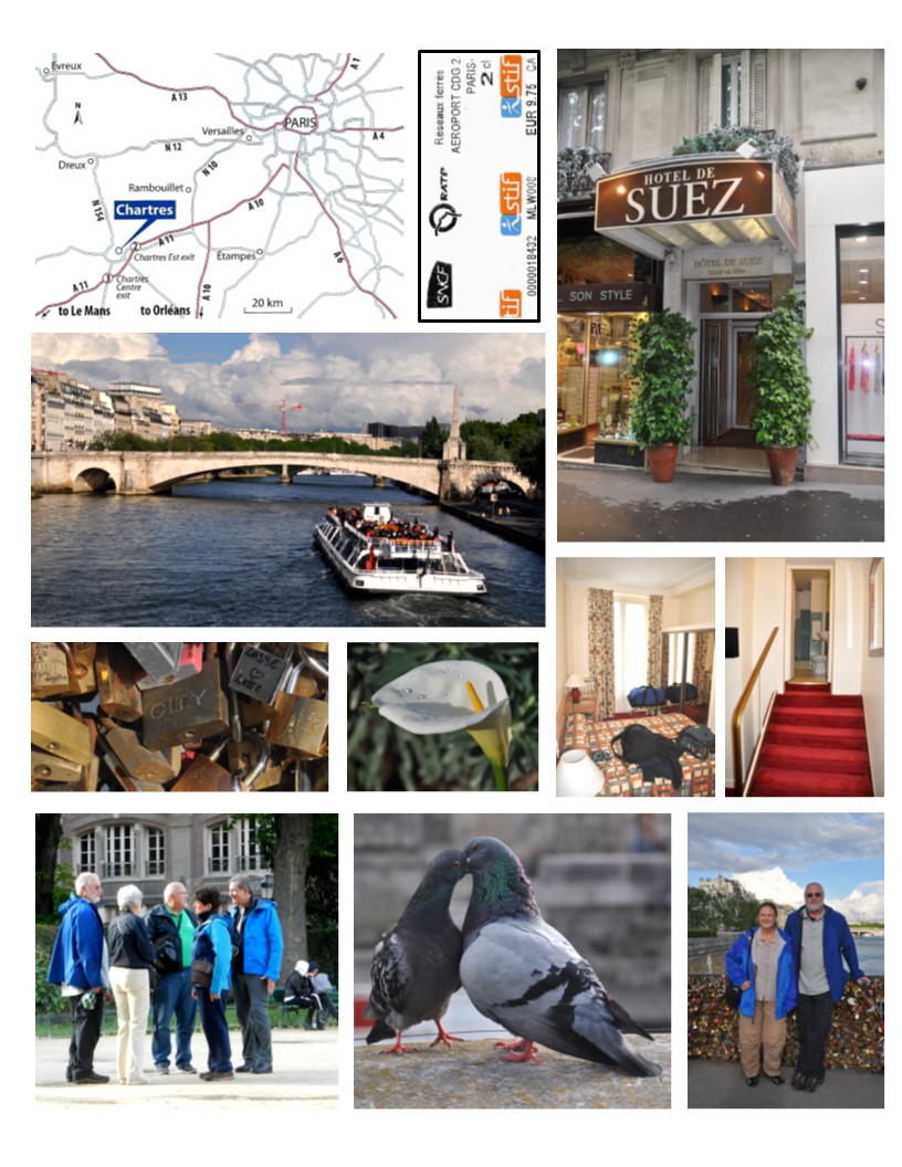 Road to Hotel de Suez, Paris