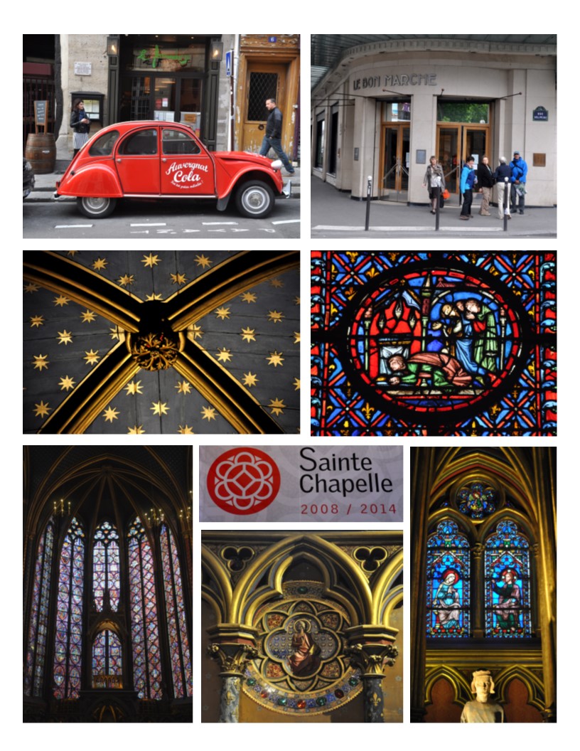 Le Bon Marché & Sainte Chapelle, Paris