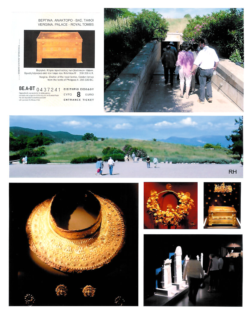 King Philip of Macedonia's Tomb, Vergina, Greece