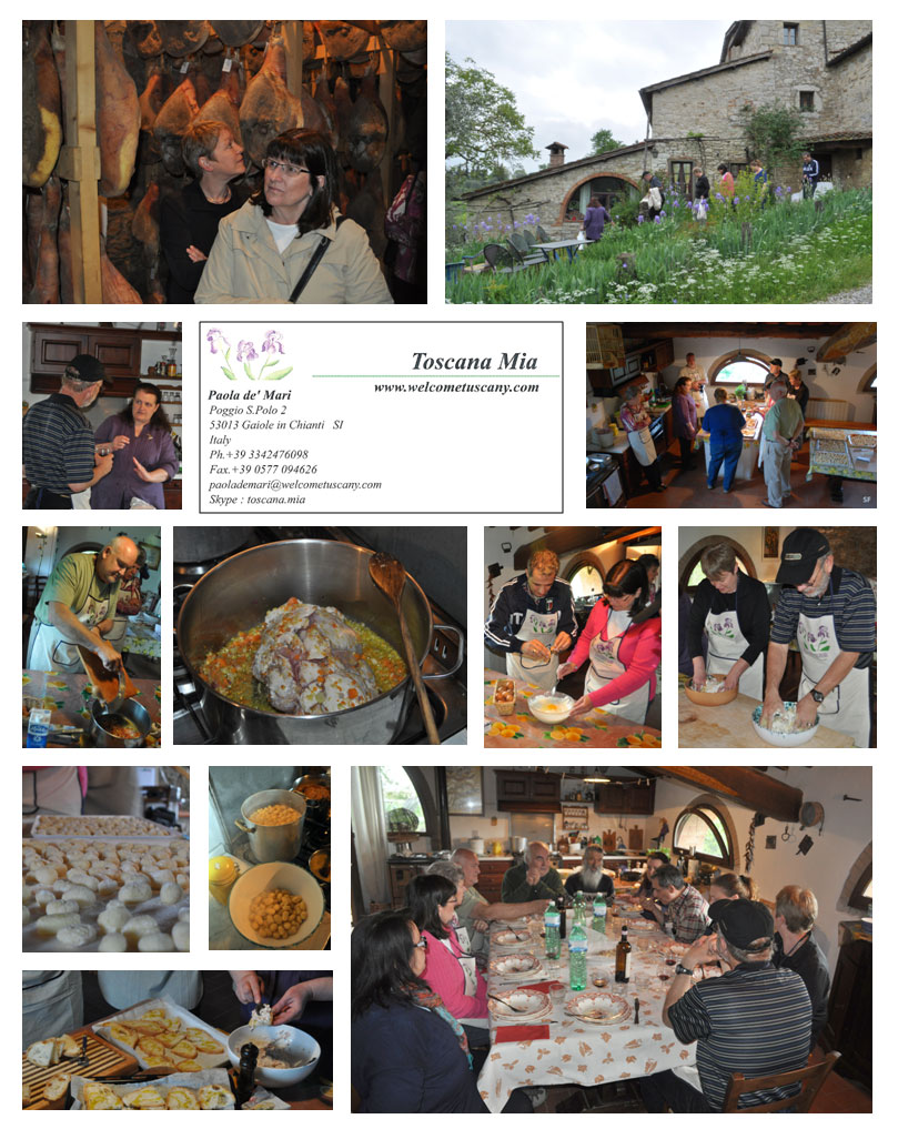 Toscana Mia Cooking Class, Gaiole in Chianti, Italy