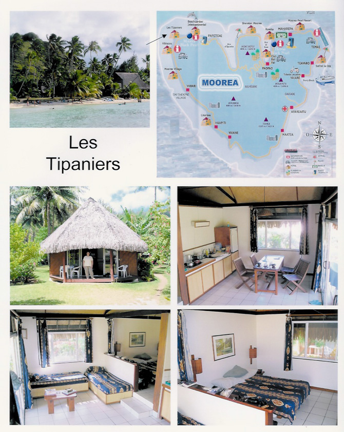 Les Tipaniers at Uauru Point, Moorea