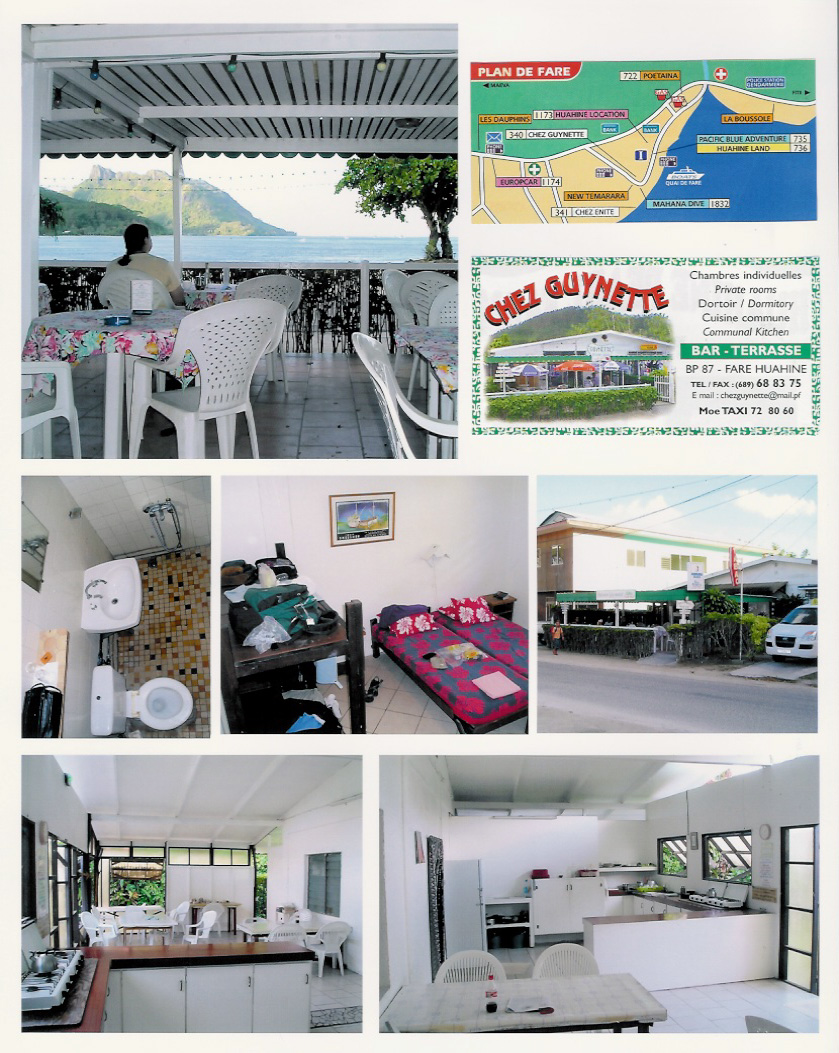 Chez Guynette: Fare, Huahine