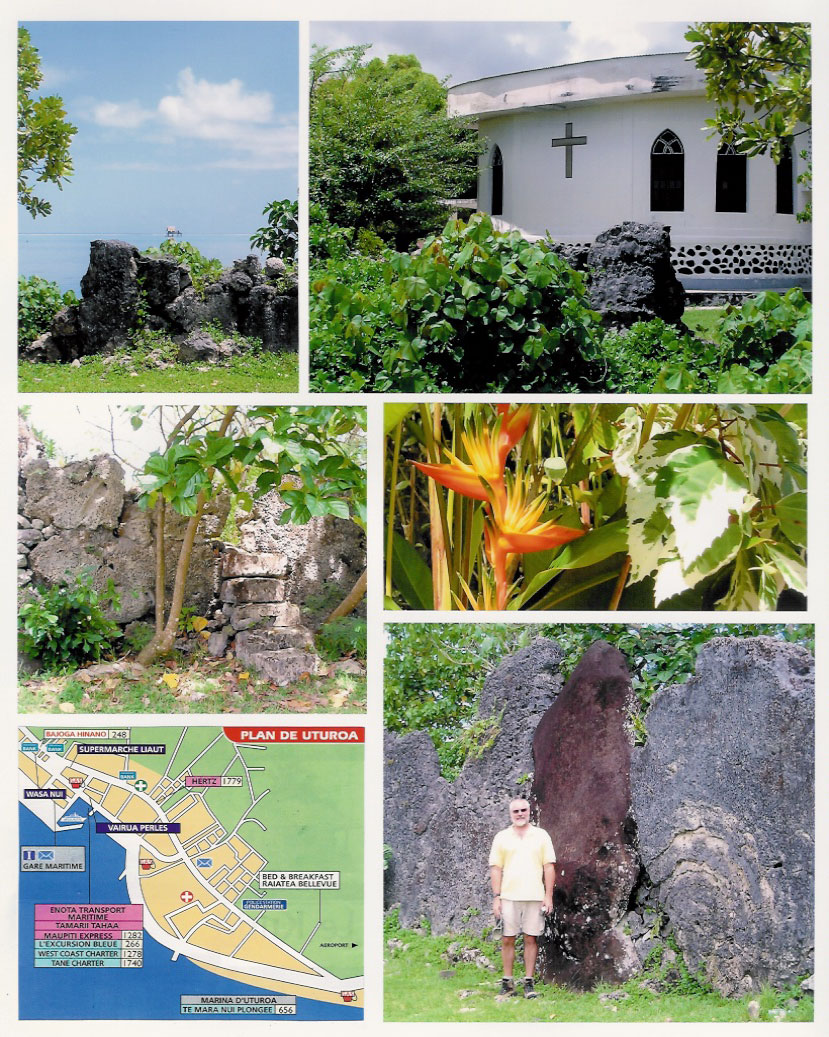 Marae Tainuu and Tevaitoa Church