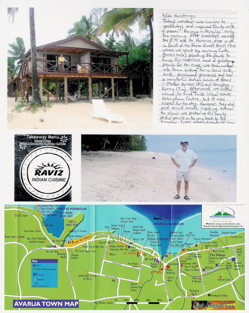 Rarotonga Backpackers and Avarua Town