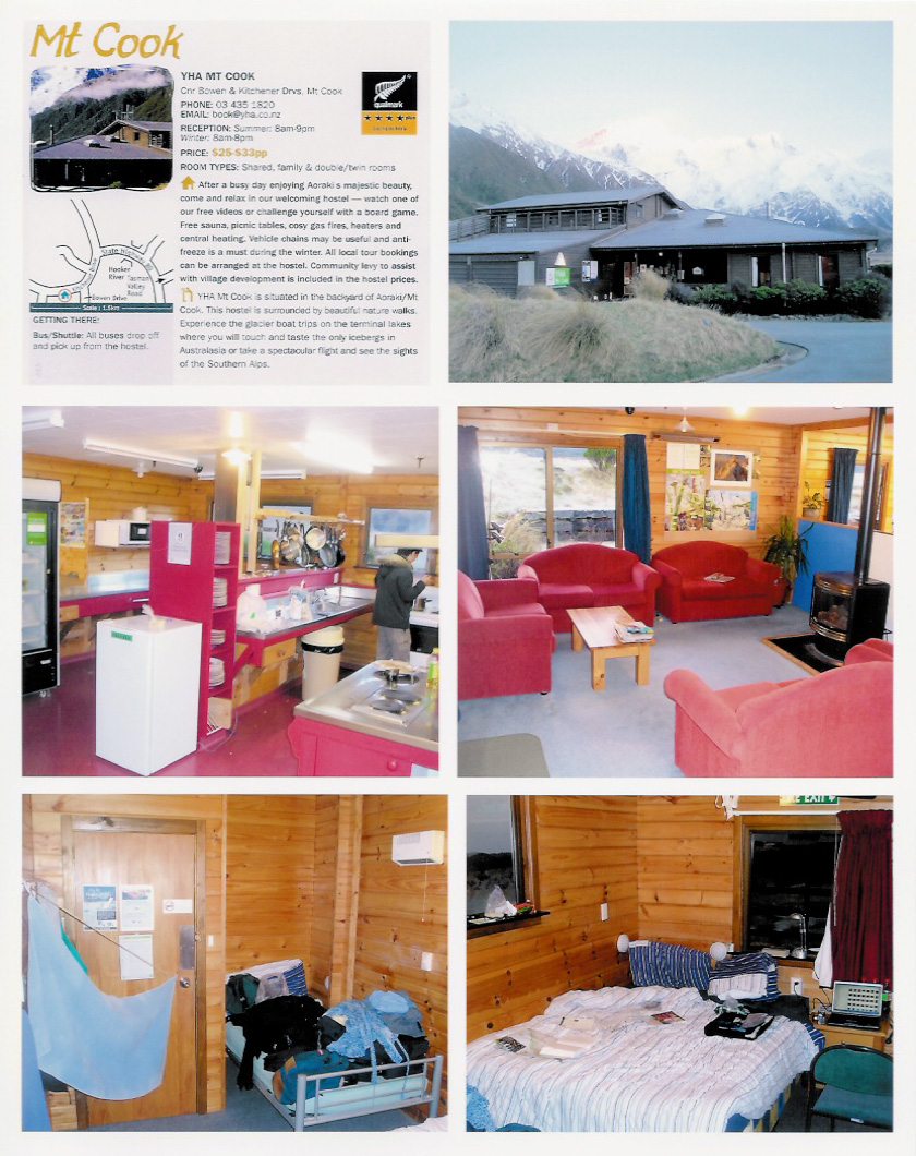 Mt. Cook YHA