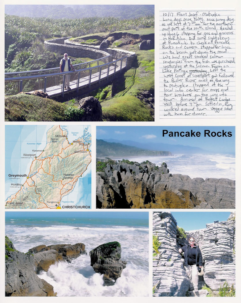 Pancake Rocks, New Zealand