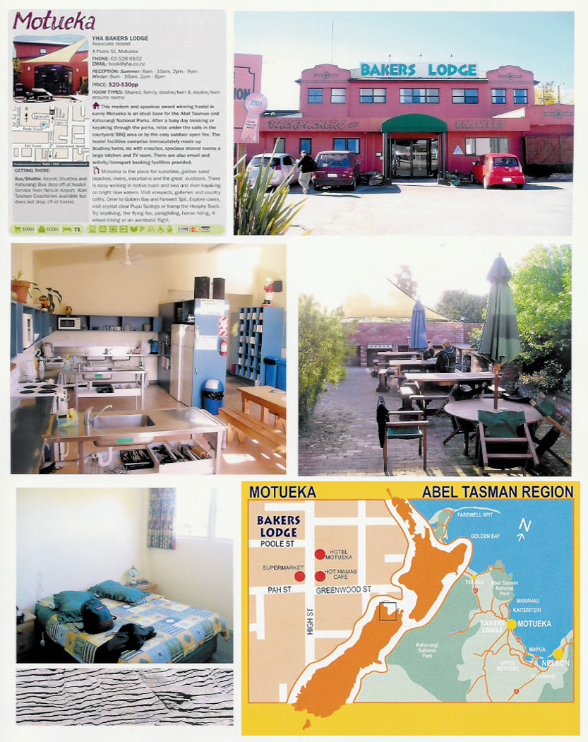 Bakers Lodge YHA, Motueka