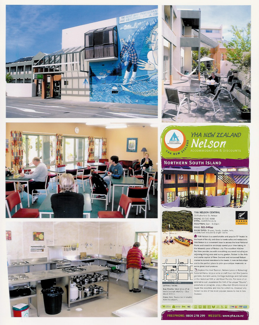 Nelson YHA, New Zealand