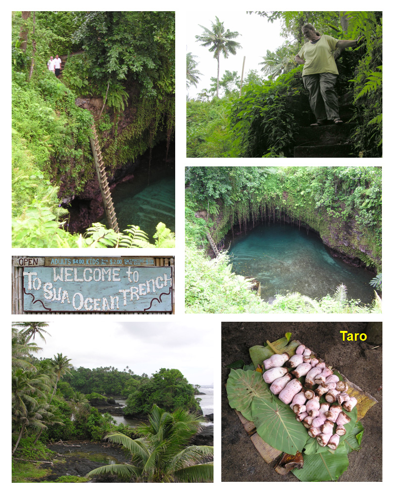 Sua Ocean Trench, Samoa
