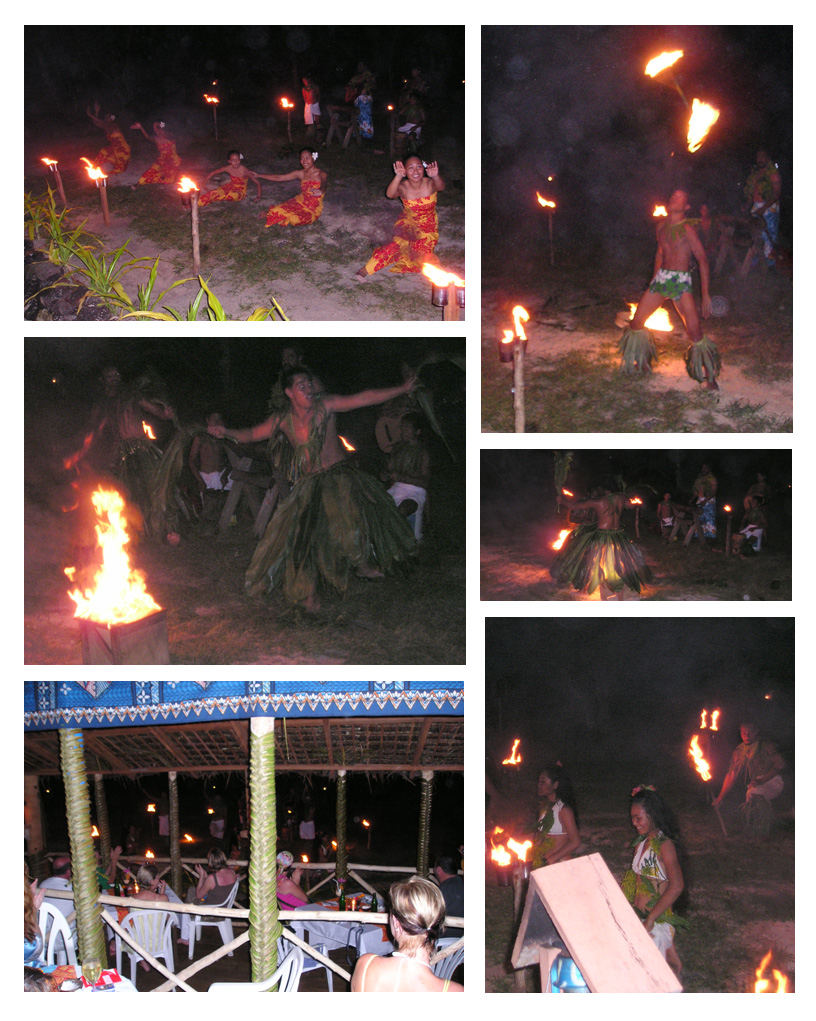 Fia Fia Show at Virgin Cove, Samoa