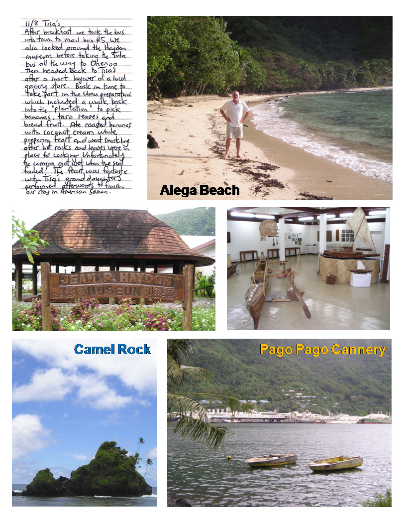 Alega Beach & Pago Pago, American Samoa
