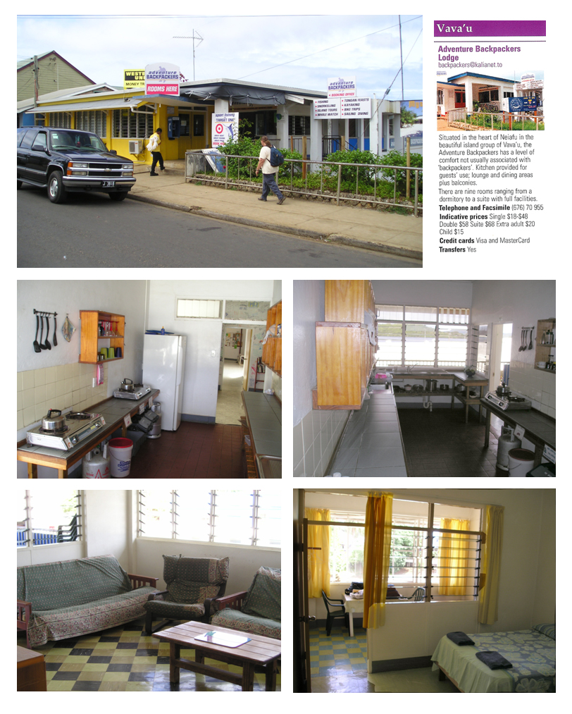 Adventure Backpackers Lodge in Neiafu, Vava'u Island Tonga