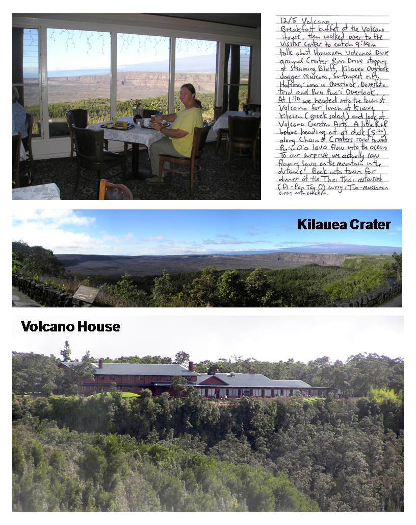 Volcano House, Volcanoes National Park Hawaii