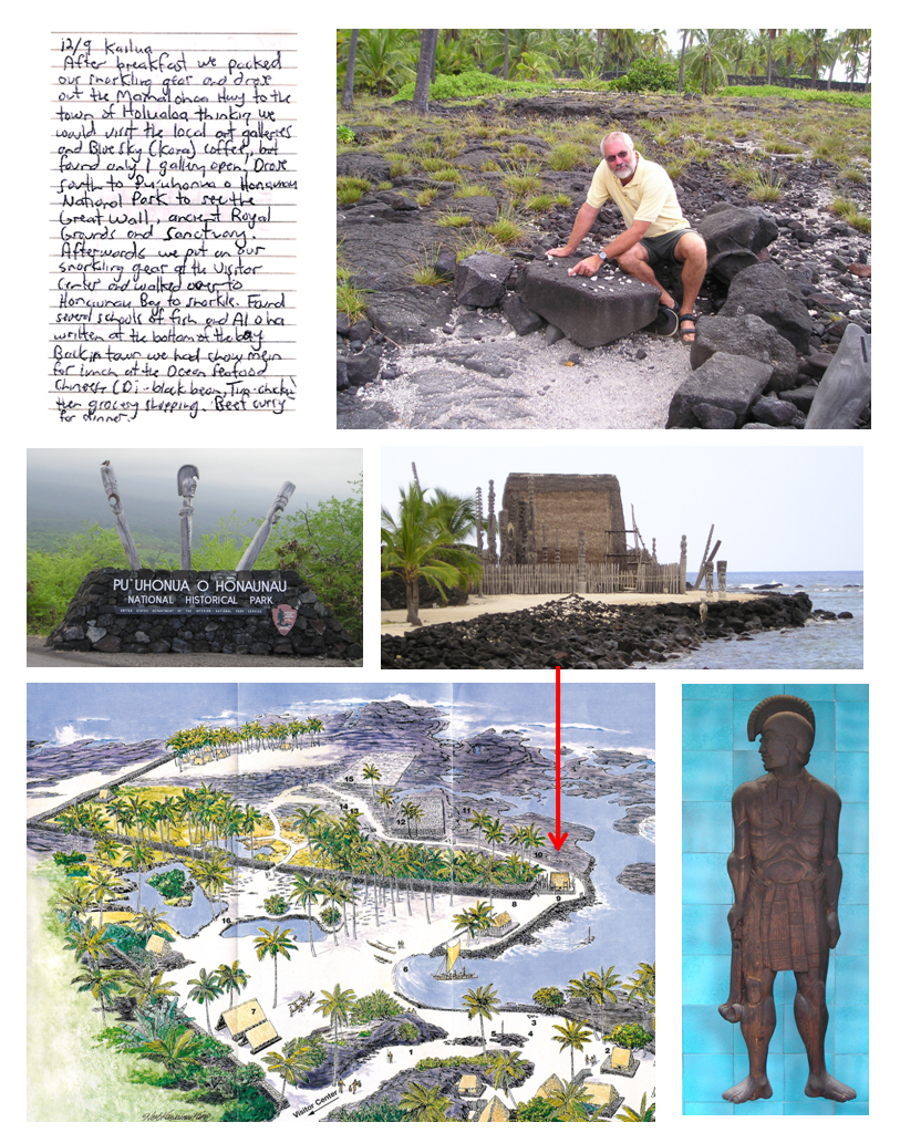 Pu'Uhonua O Honaunau, Kailua-Kona, Hawaii