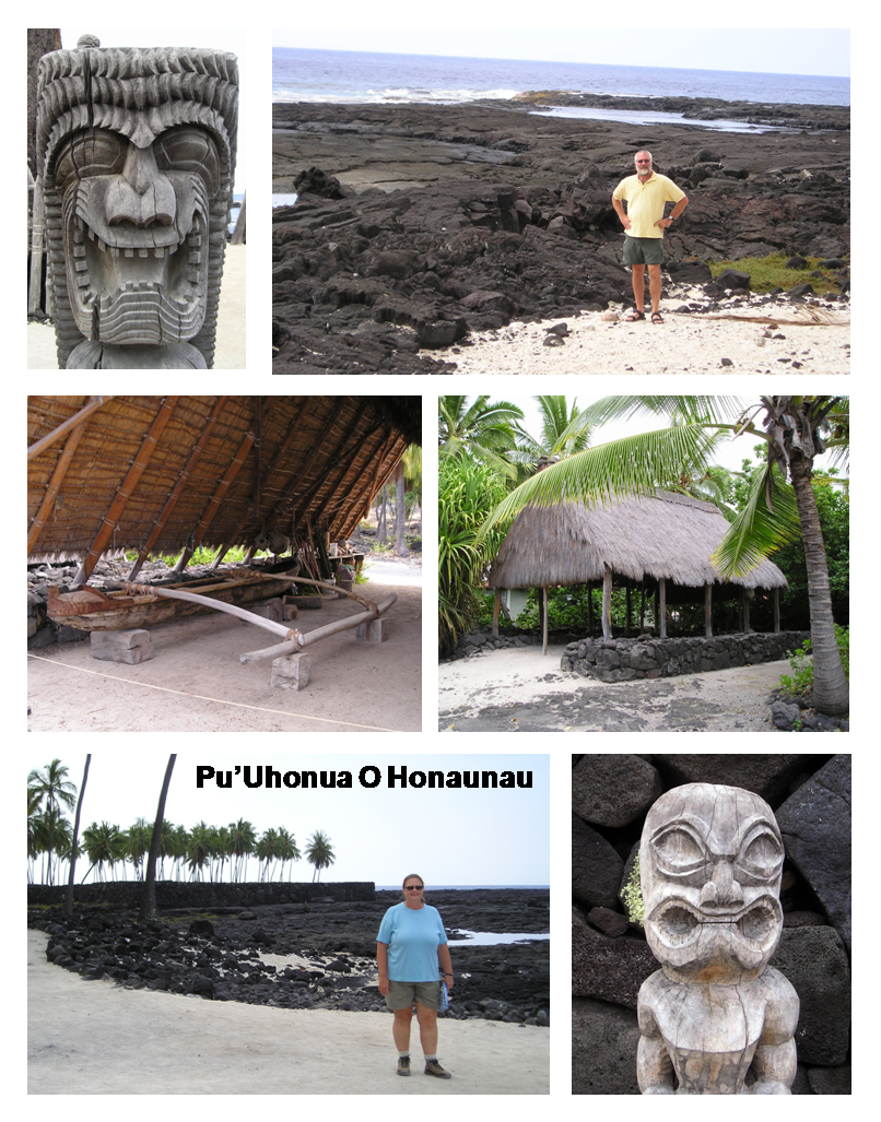 Pu'Uhonua O Honaunau, Kailua-Kona, Hawaii