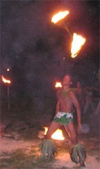 Island night at Virgin Cove
