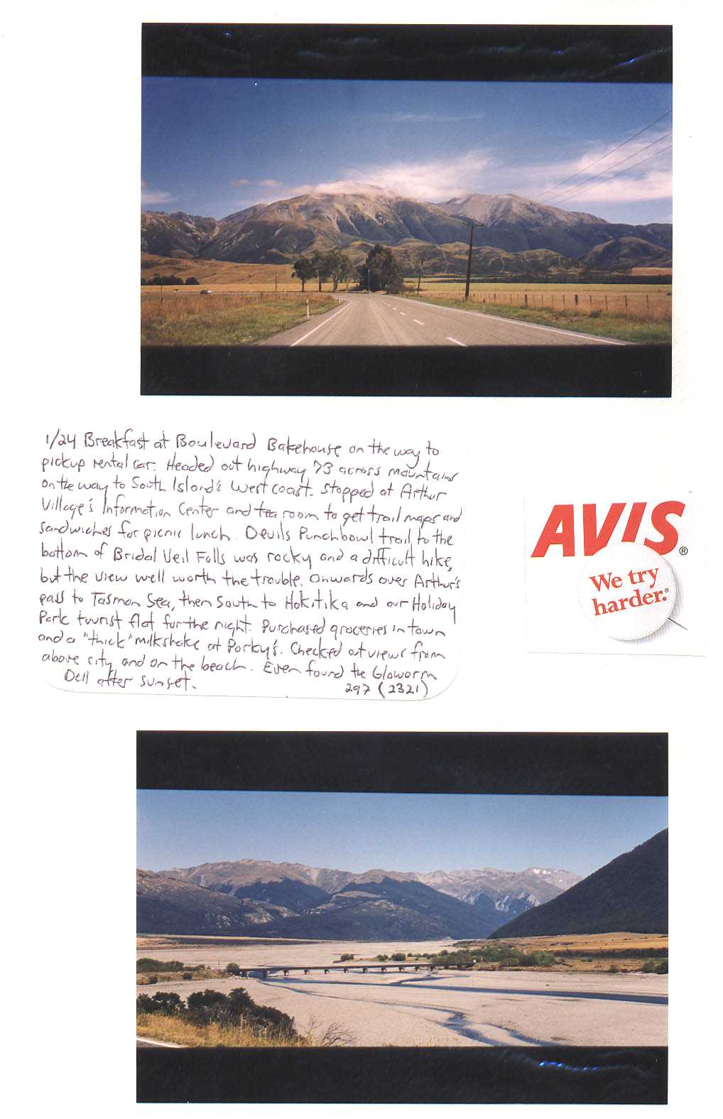 Road to Arthur's Pass New Zealand