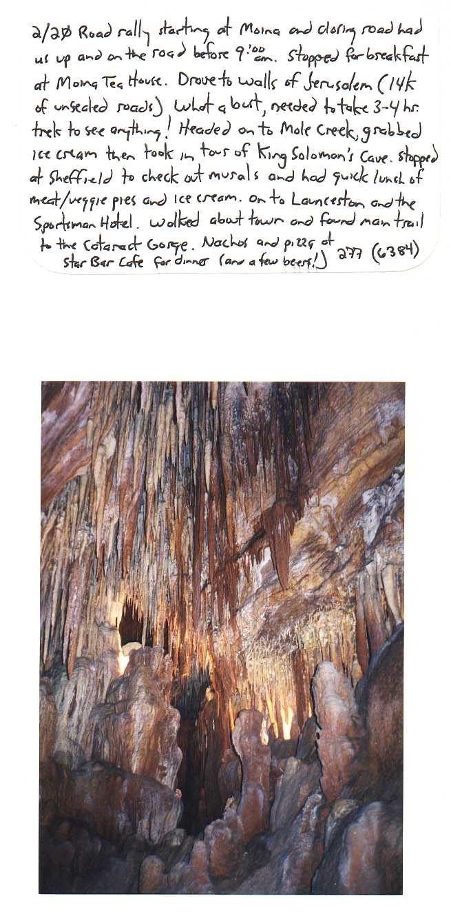 Mole Creek Tasmania Australia