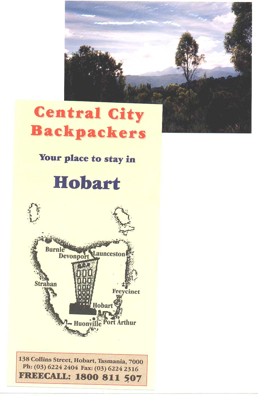 Road to Hobart Australia