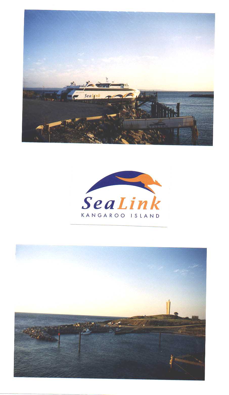 Ferry to Kangaroo Island Australia