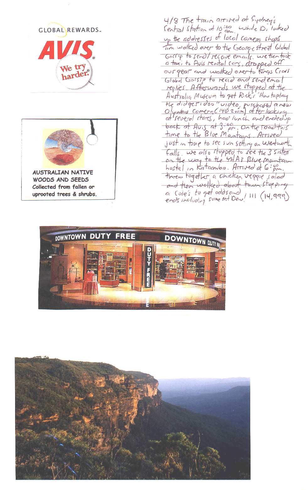 Sydney to Katoomba Australia