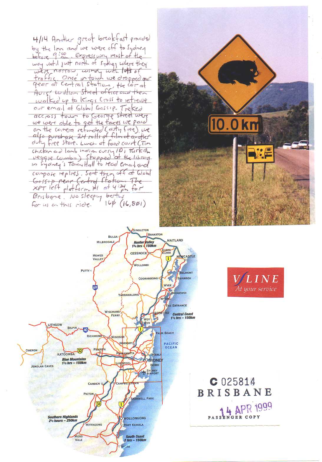 Cessnock to Sydney Australia