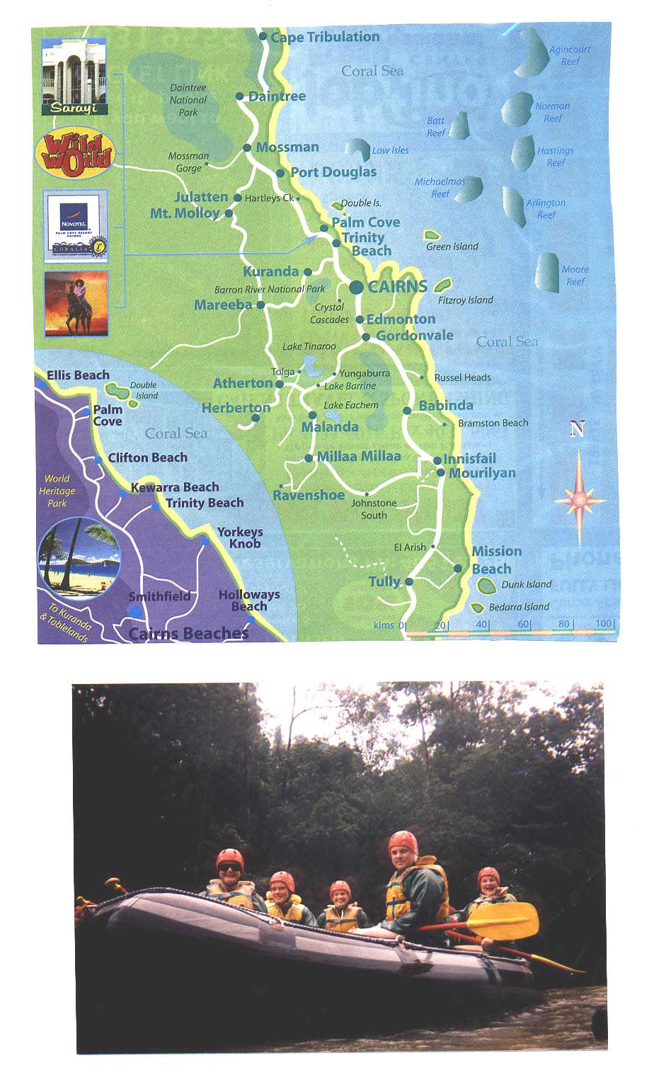 Tully River Queensland Australia