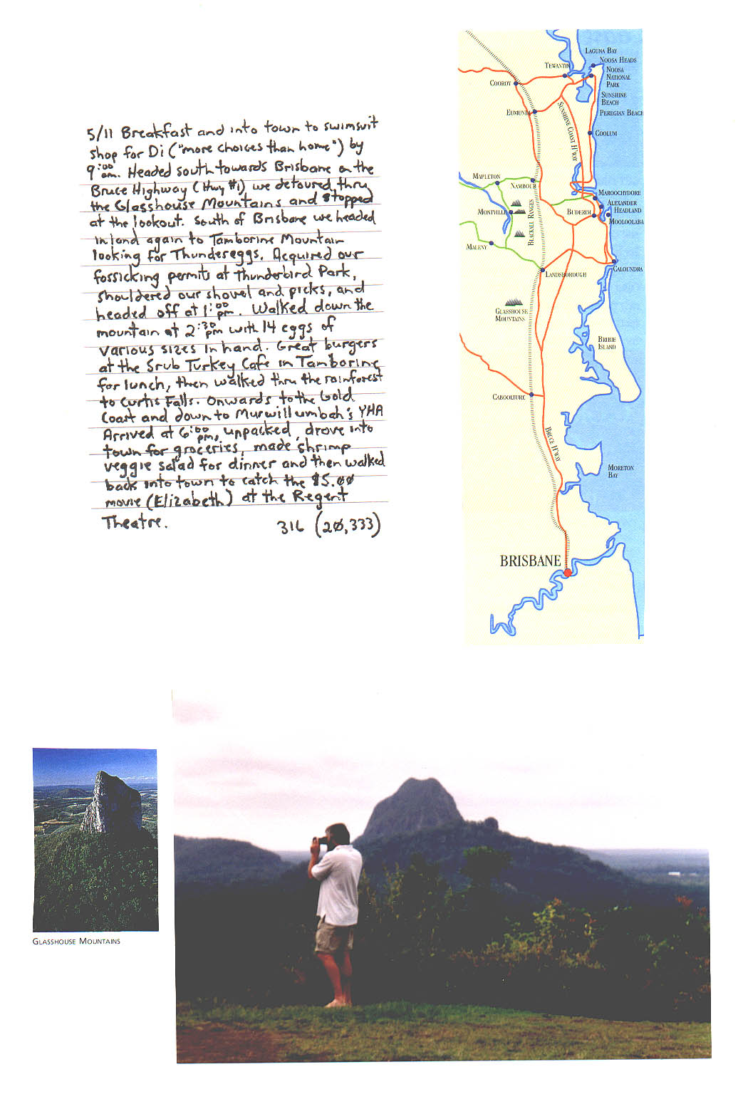 Glasshouse Mountains Queensland Australia