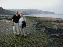 Low tide at Robin Hood Bay