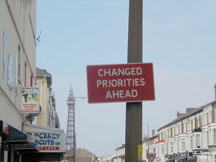 Blackpool Signage