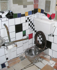 Kawakawa Art Deco Loo by Fredrich Hundertwasser